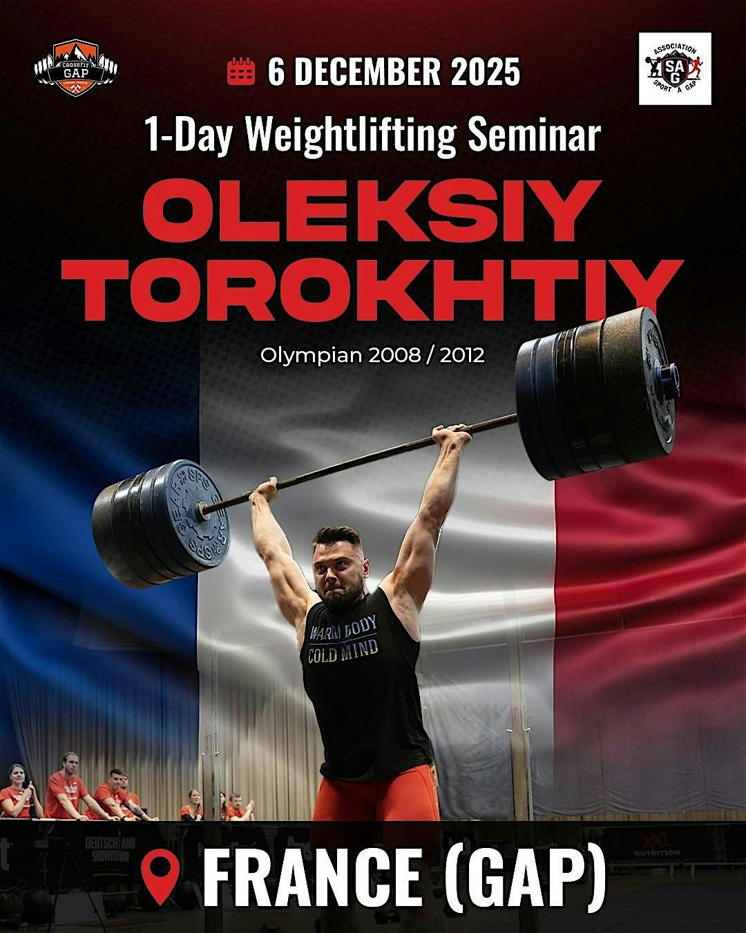 1-day Olympic Weightlifting Workshop | Gap, France