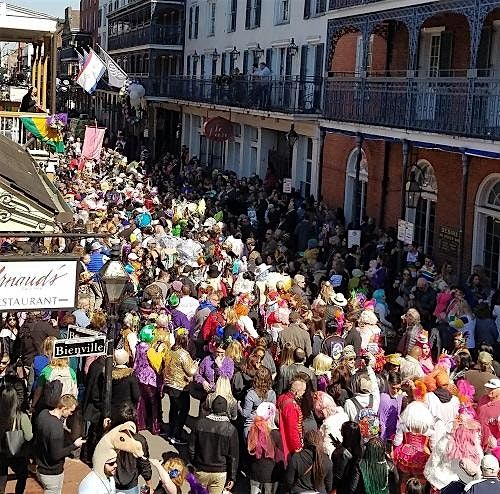 Mardi Gras Balcony Party at PROHIBITION Tues, Feb 17th