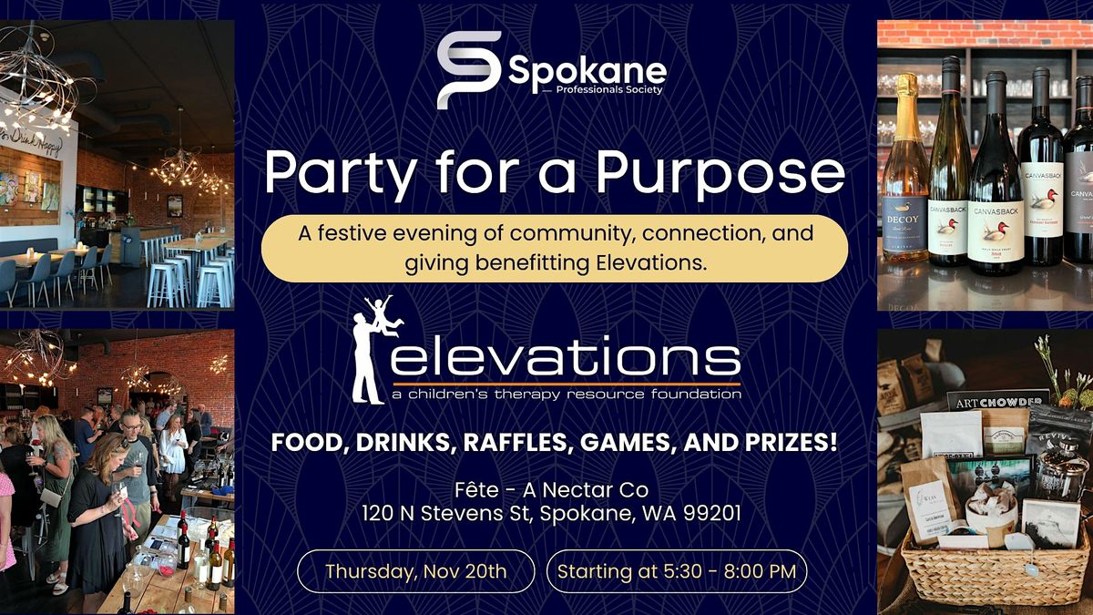 SpoPro's Party for a Purpose