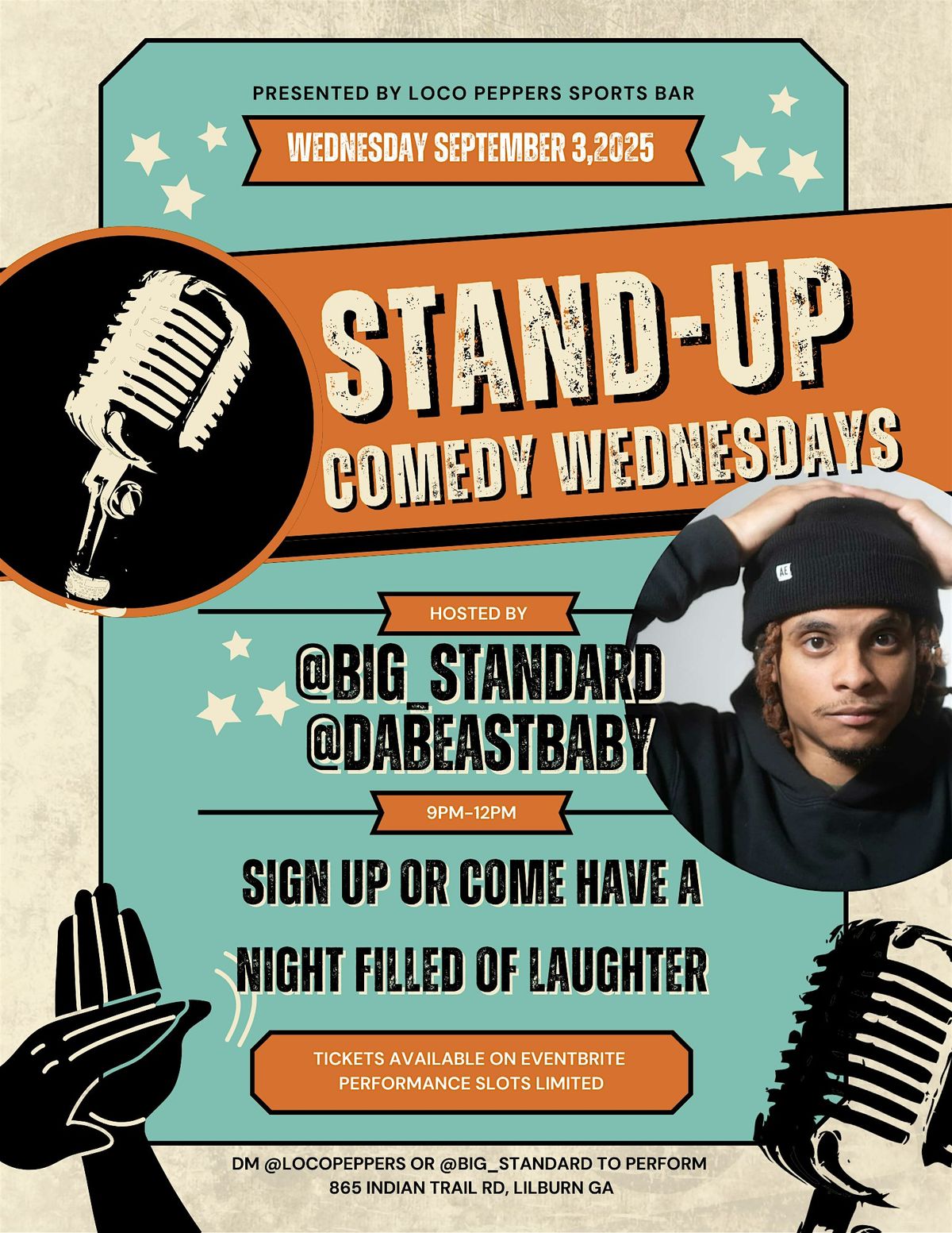 STAND-UP COMEDY WEDNESDAYS : THE FUNNIEST COMEDIANS OF ATL WEDNESDAY