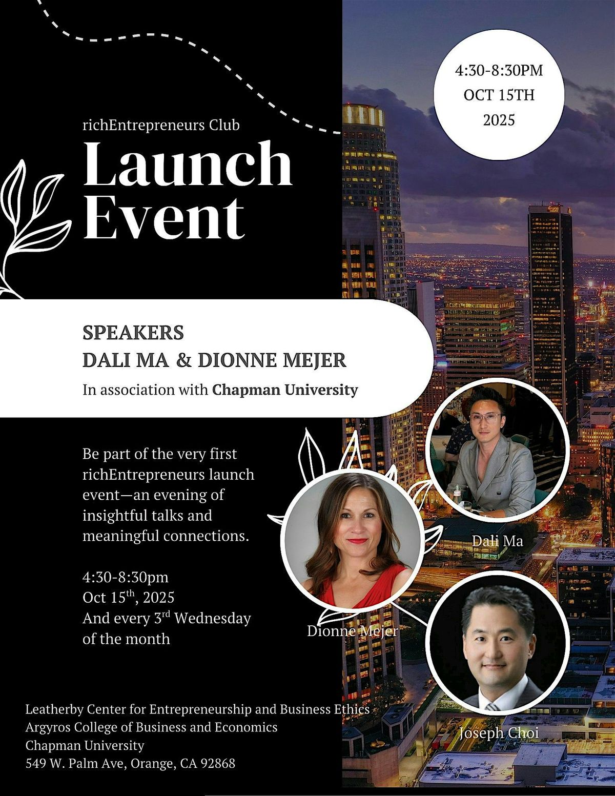 richEntrepreneurs Launch Event