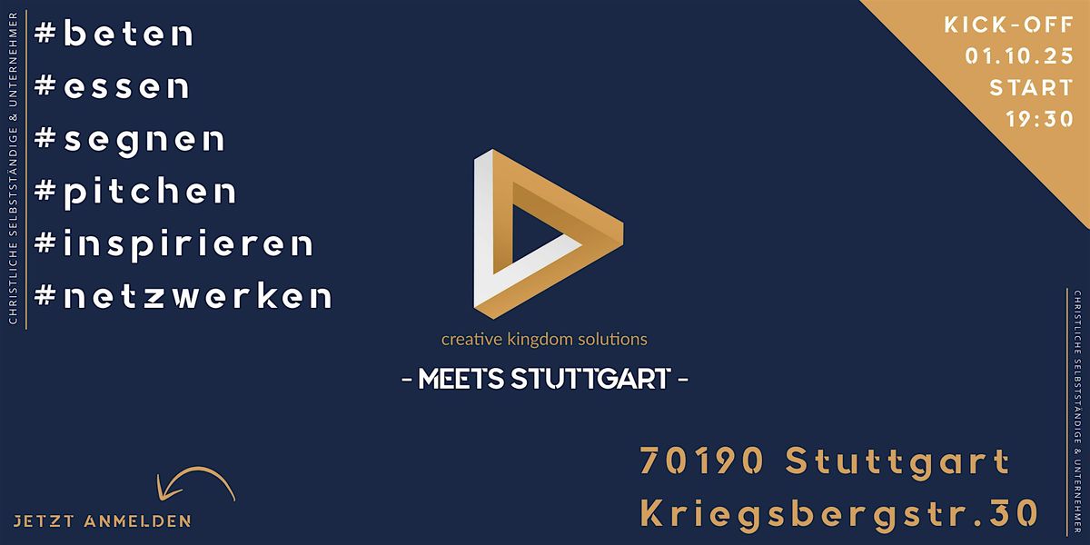Kingdompreneur Huddle Stuttgart by CKS