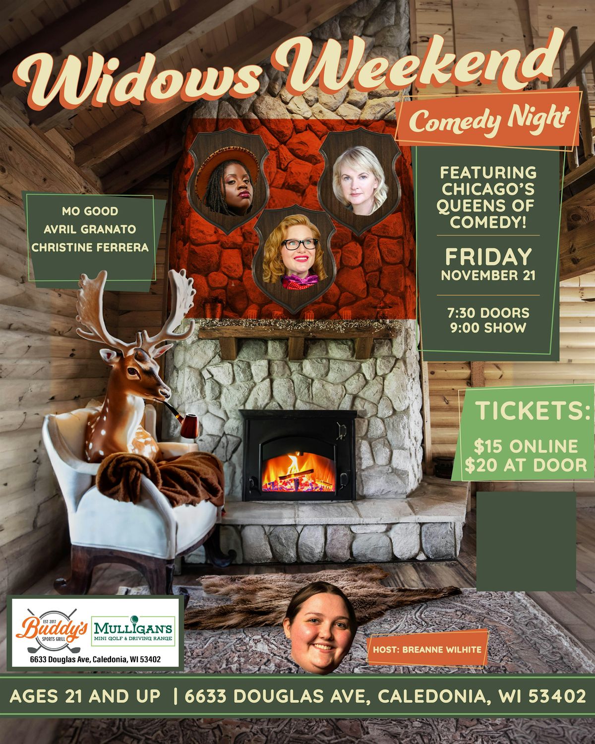 Widow's Weekend Comedy Night