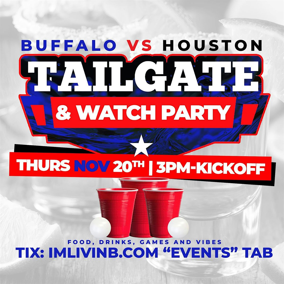 BIGGEST Tailgate (Bills\/Texans)