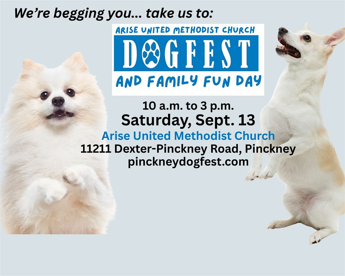 DogFest and Family Fun Day at Arise United Methodist Church