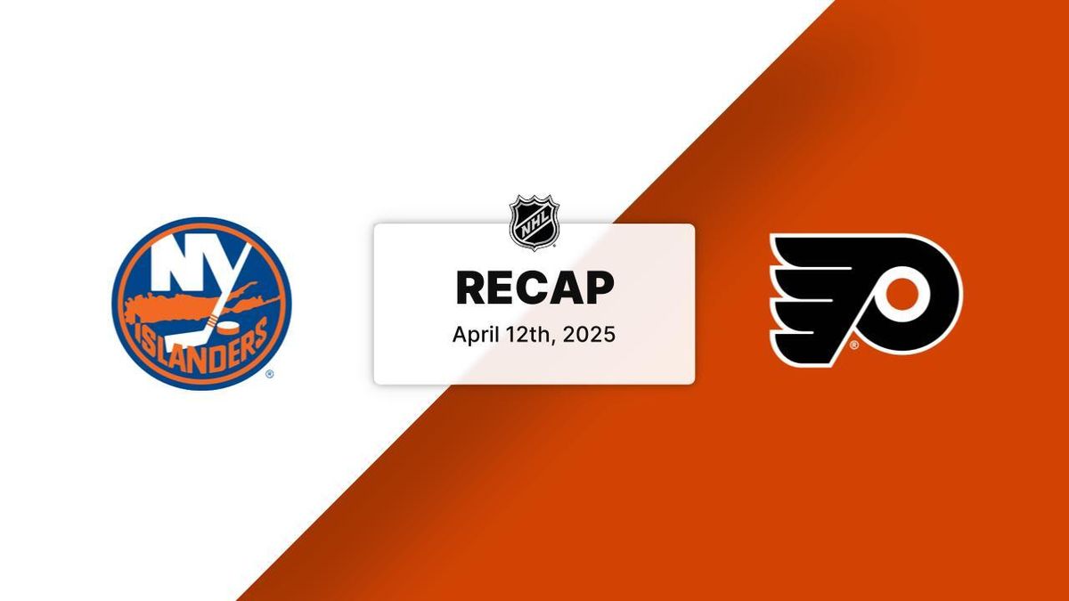 New York Islanders vs. Philadelphia Flyers