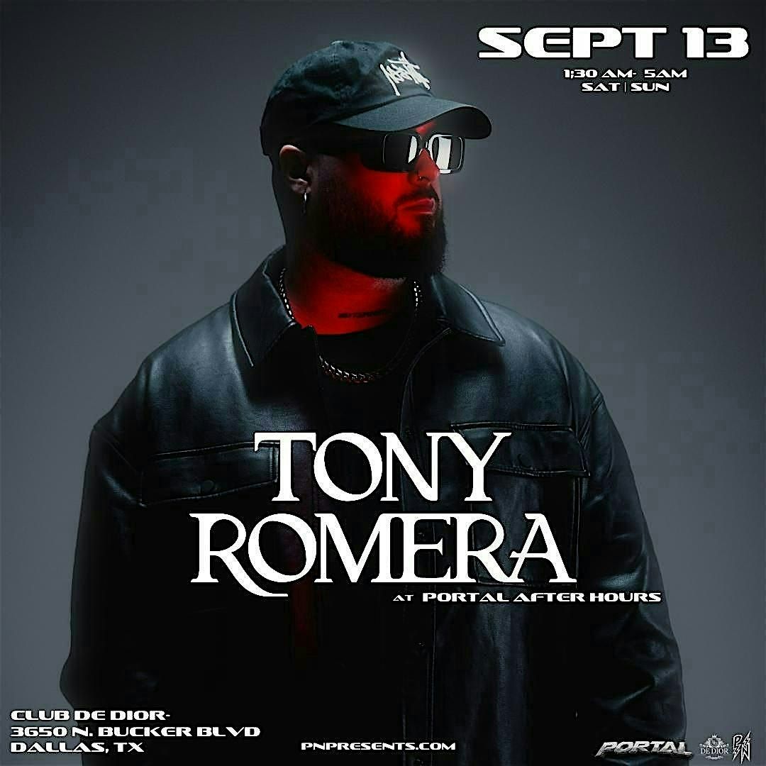 Tony Romera at Portal After Hours