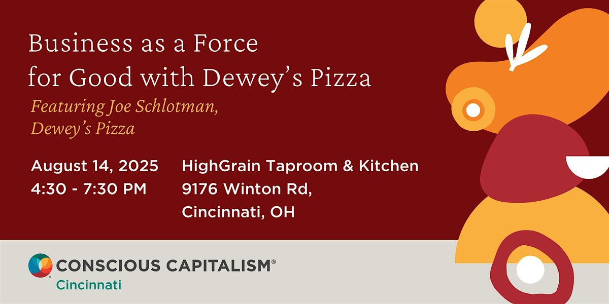 Business as a Force for Good - Dewey's Pizza