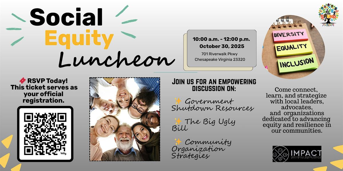 Social Equity Luncheon
