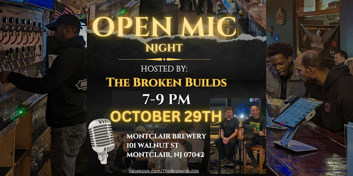 Open Mic at Montclair Brewery