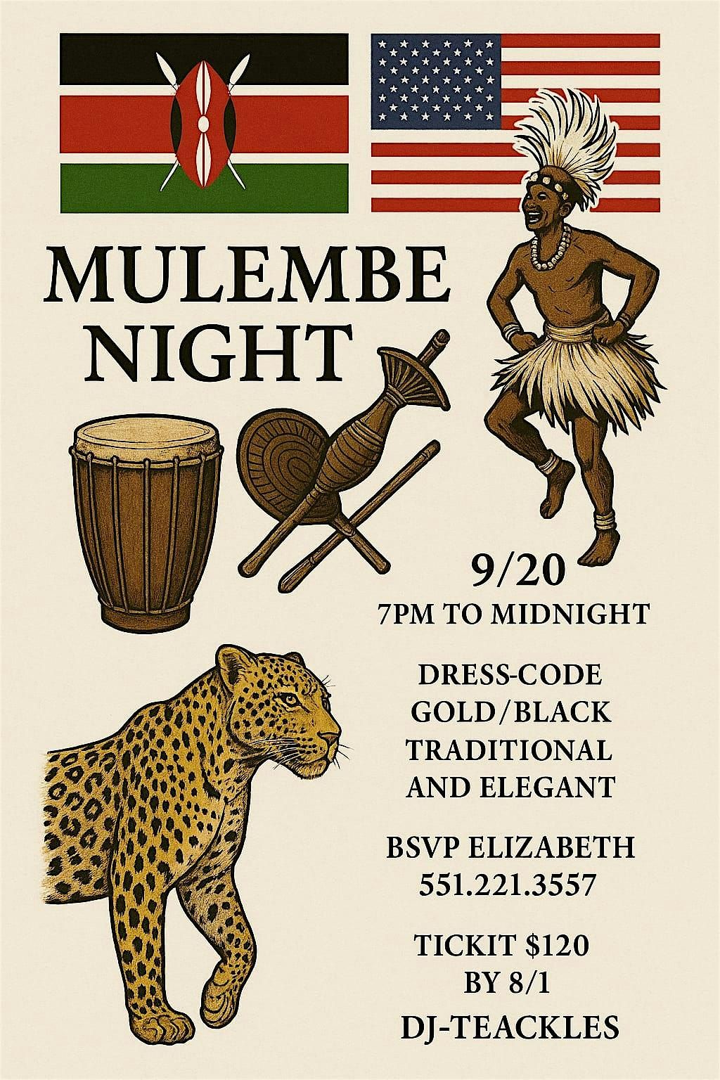 Mulembe night NJ 2025