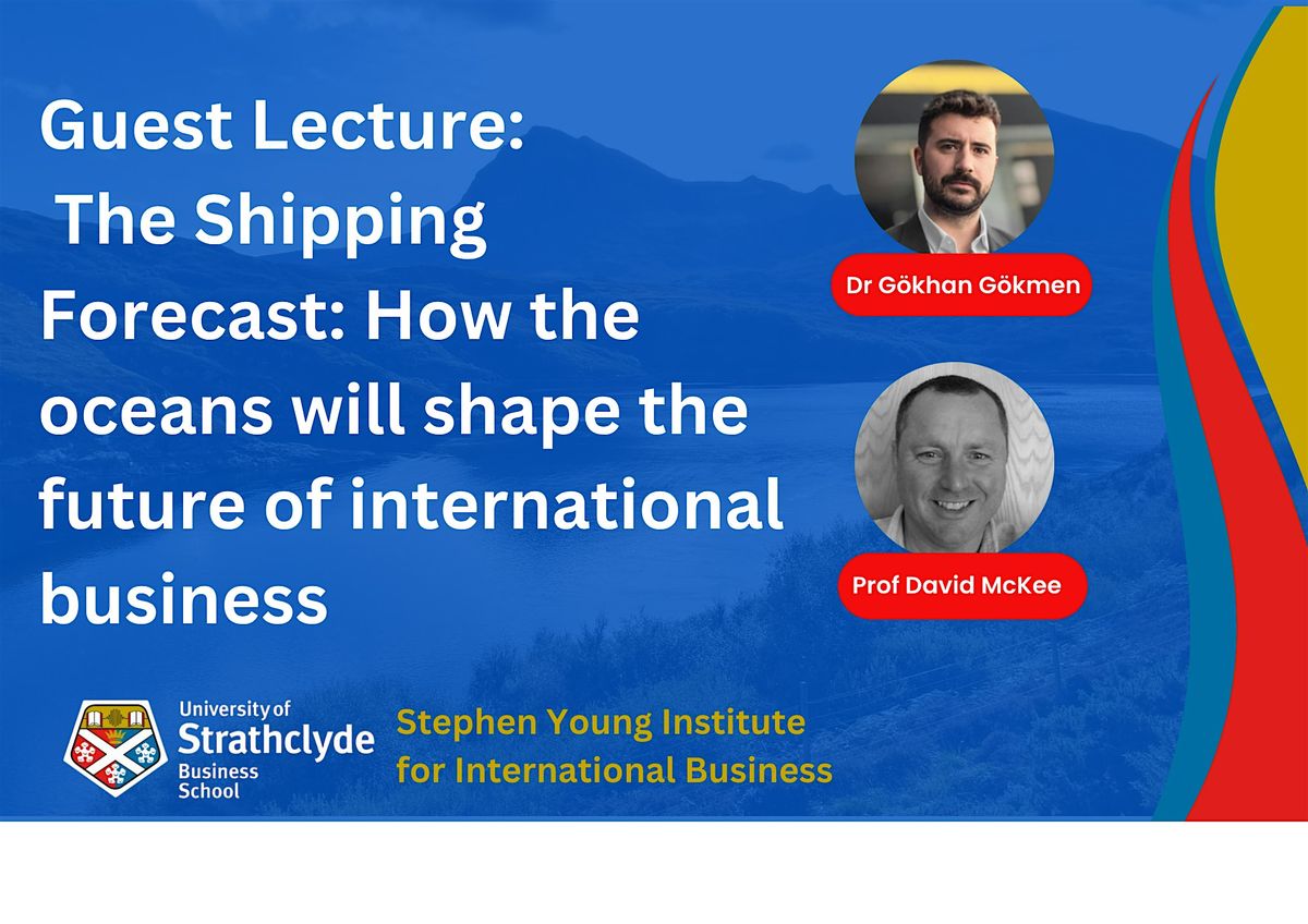 Guest Lecture  The Shipping Forecast