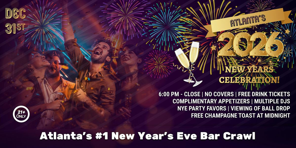 Atlanta - Midtown - NYE Bar Crawl
