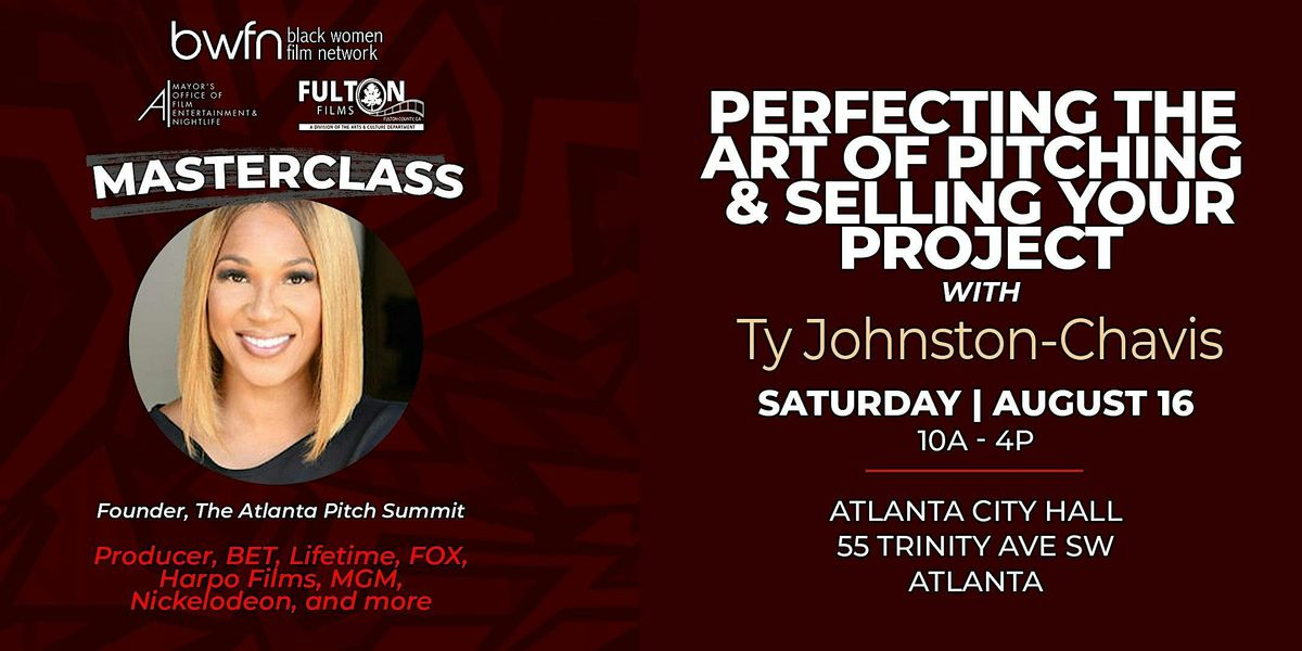 Masterclass: Pitch Perfect with Ty Johnston- Chavis