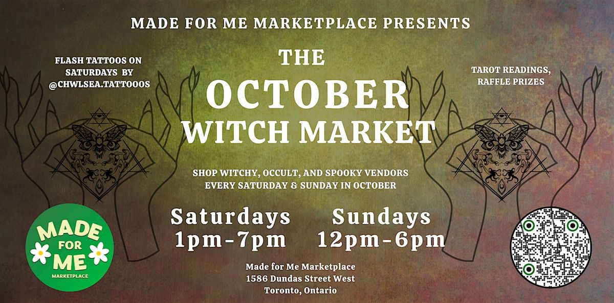 The October Witch Market | Made for Me Marketplace