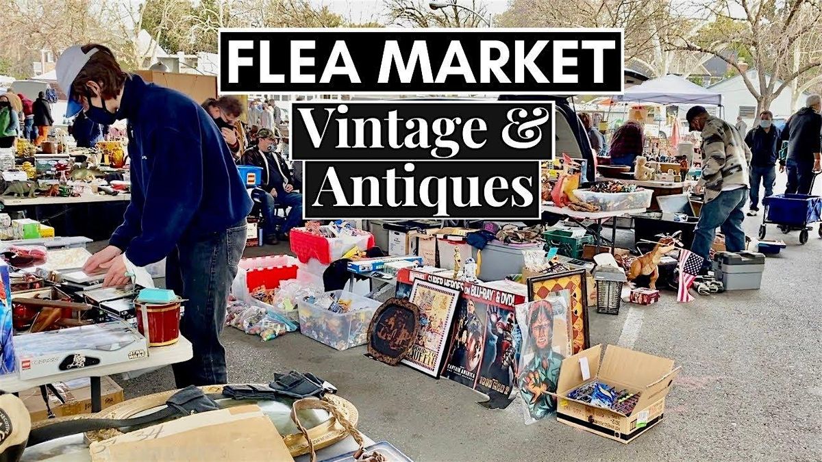 Vintage Flea at DV with Yvette the Hot Dog Lady
