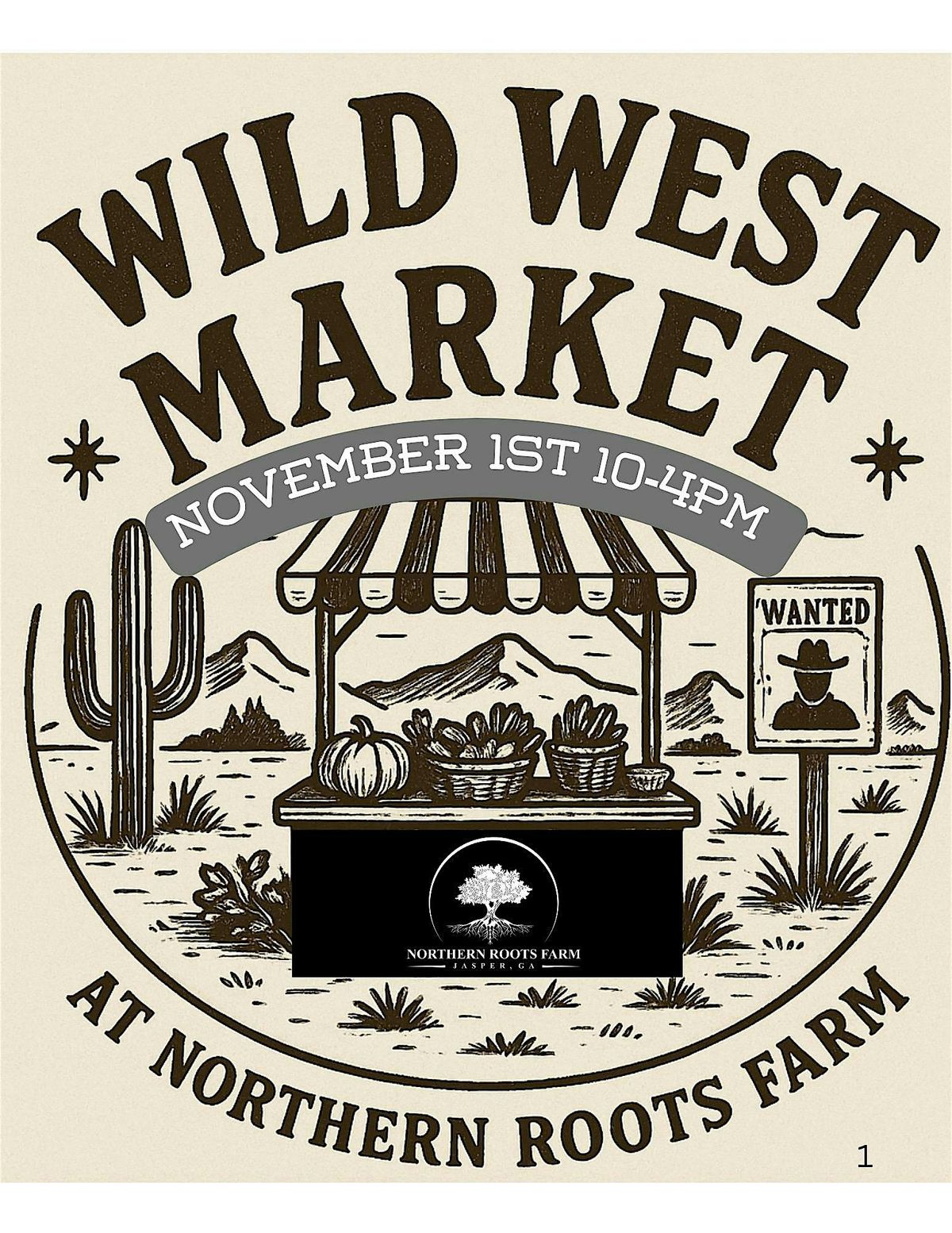Wild West Market at Northern Roots Farm