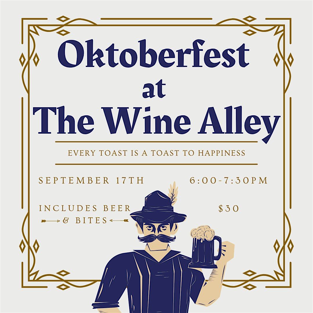 Oktoberfest at The Wine Alley!