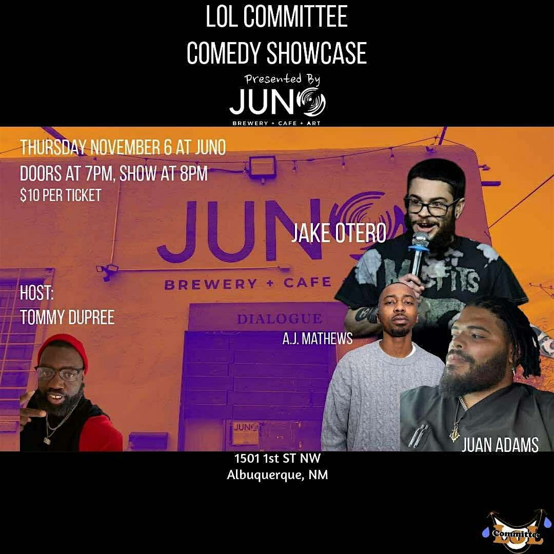 LOL Committee Comedy Showcase feat. Jake Otero + AJ Mathews + Juan Adams