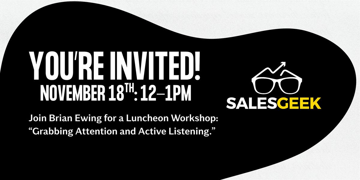 Luncheon: Brian Ewing