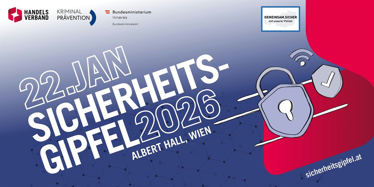 SICHERHEITSGIPFEL "Austrian Security Summit" 2026