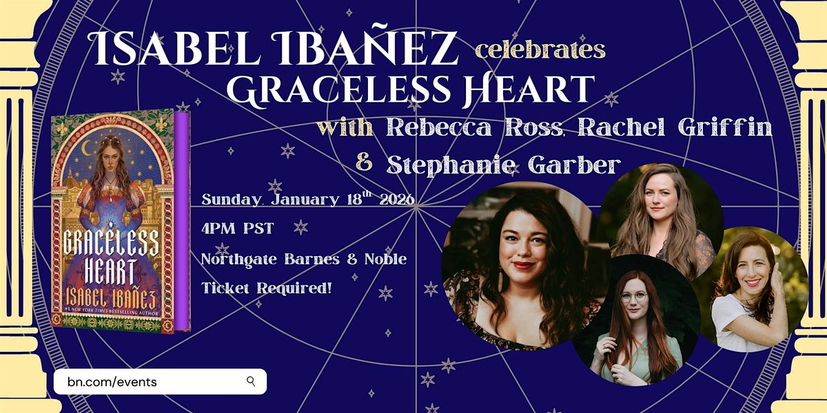 Isabel Iba\u00f1ez celebrates GRACELESS HEART at B&N Northgate