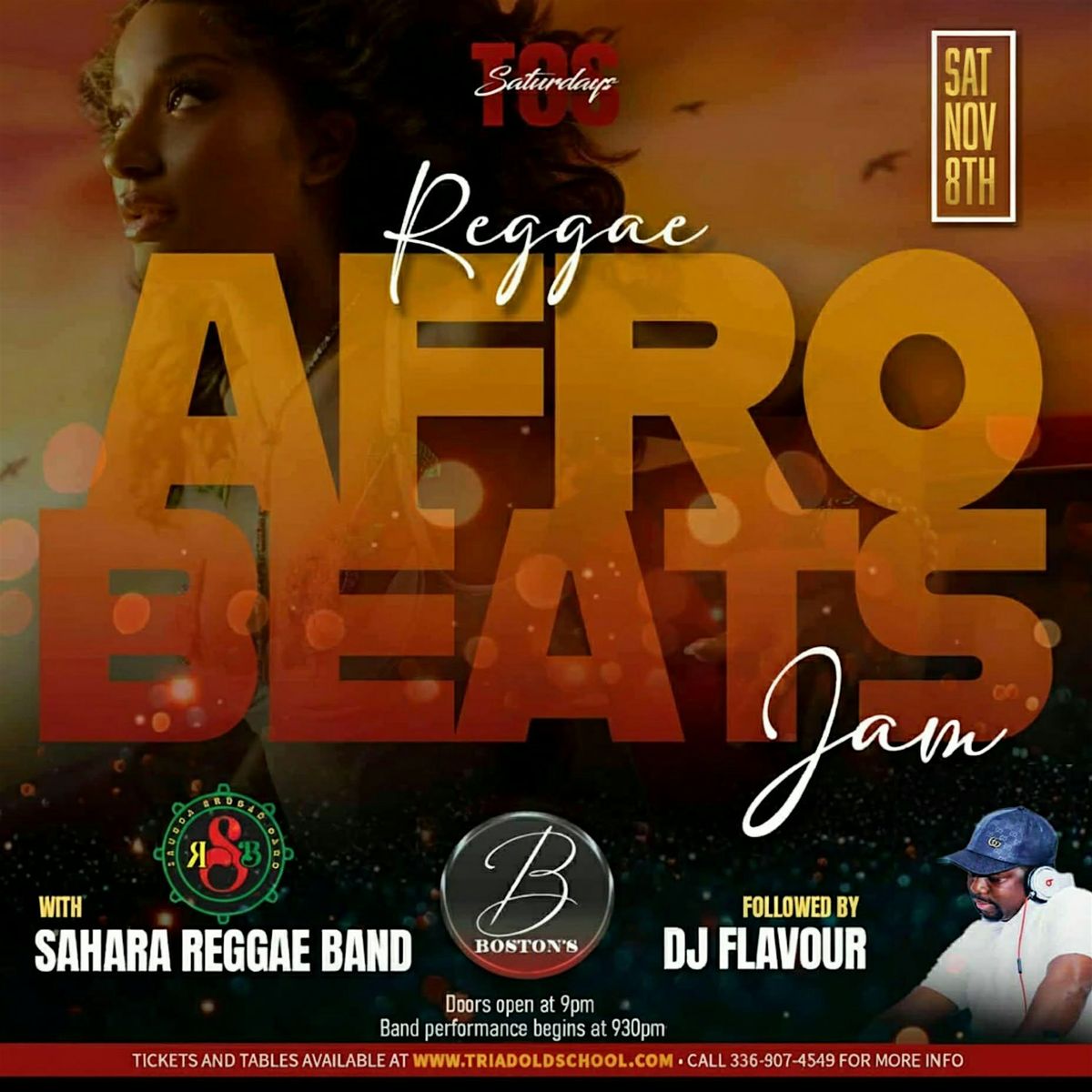 REGGAE AFRO BEATS FT SAHARA REGGAE BAND AND DJ FLAVOUR