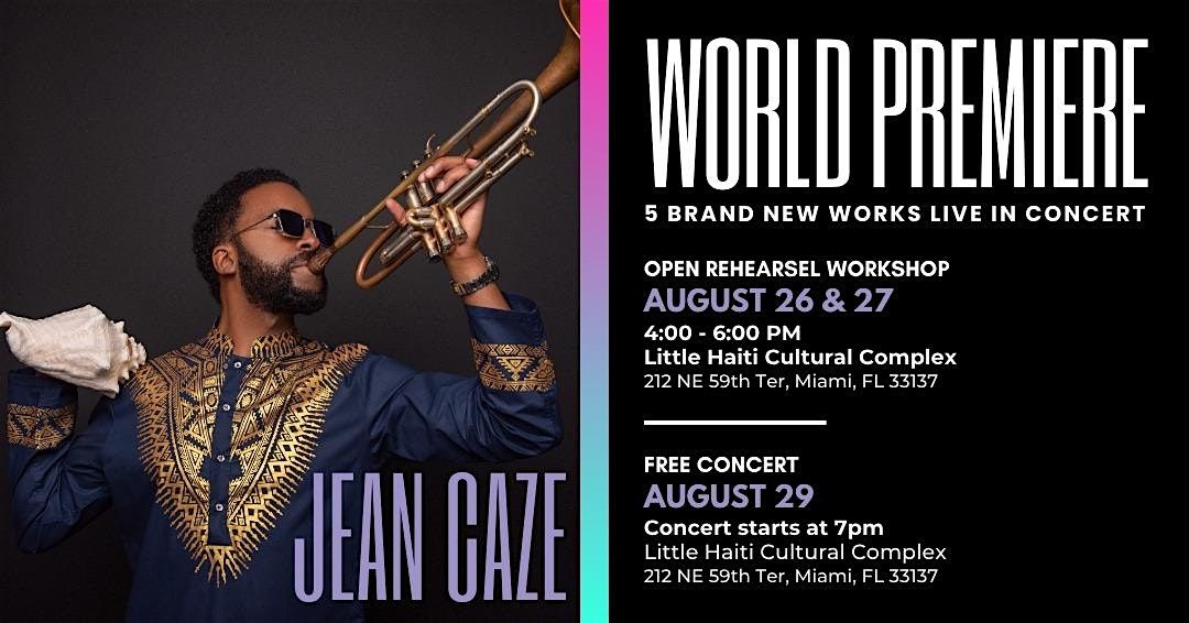 Kreyol Djazz - Open Rehearsal Workshop with Jean Caze