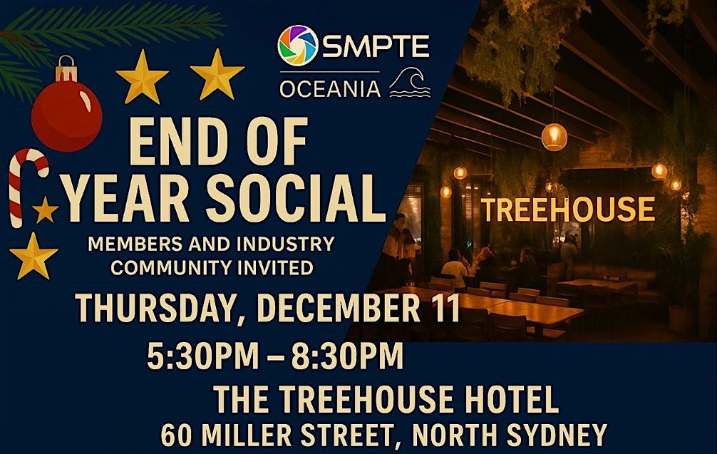 SMPTE Oceania End of Year Social