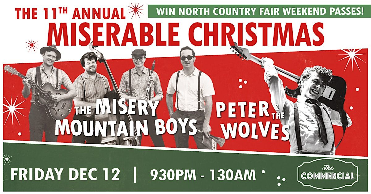 A MISERABLE CHRISTMAS FEAT. THE MISERY MOUNTAIN BOYS W\/ PETER & THE WOLVES
