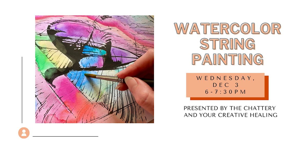 Watercolor String Painting