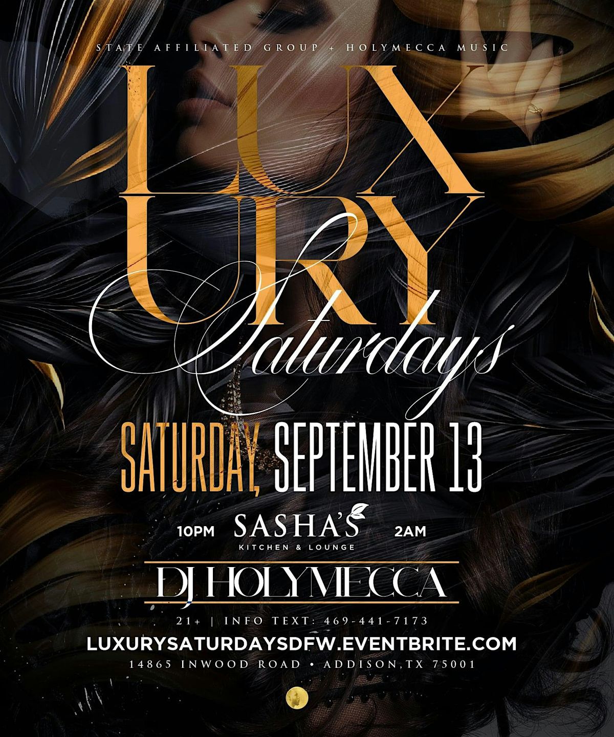 Luxury Saturdays at Sasha's