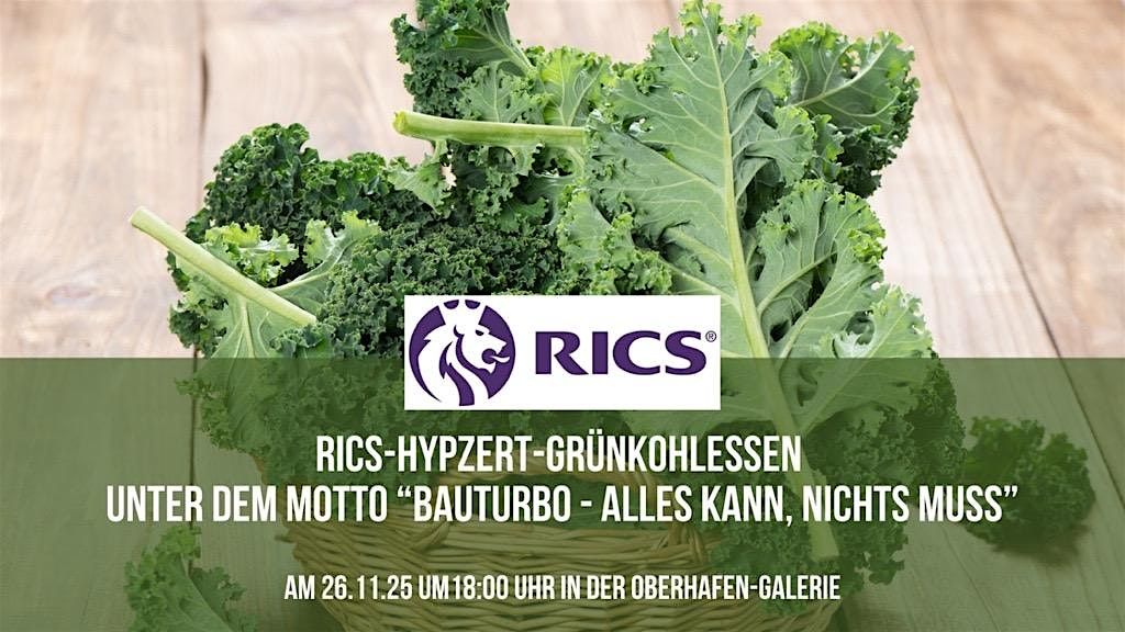 RICS in Germany - HypZert-Gr\u00fcnkohlessen mit dem Bauturbo