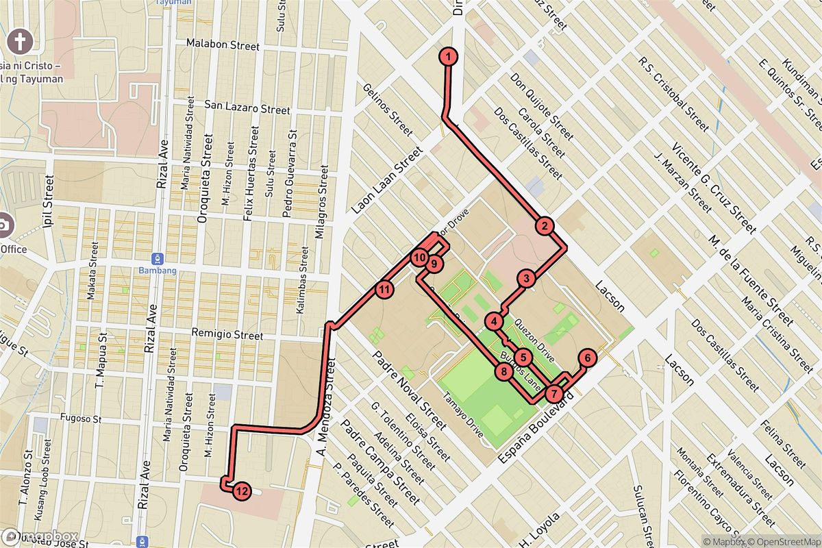 Manila Audio Tour: The UST Campus & Beyond Walking Audio Journey