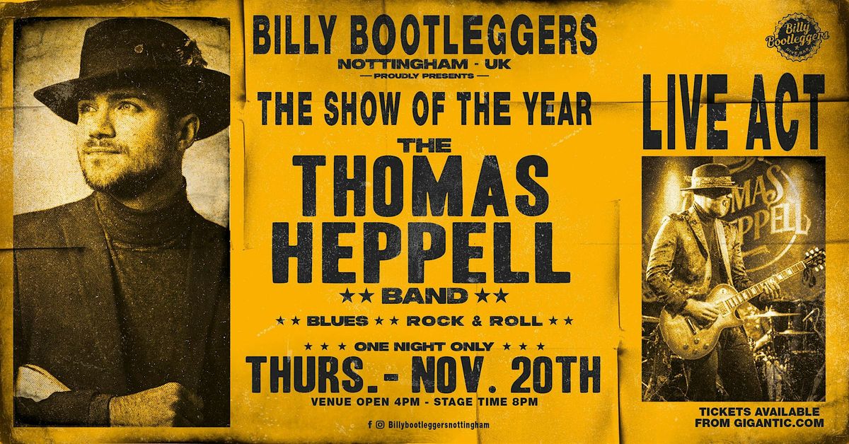 The Thomas Heppell Band - Live @ Billy's (UPSTAIRS)
