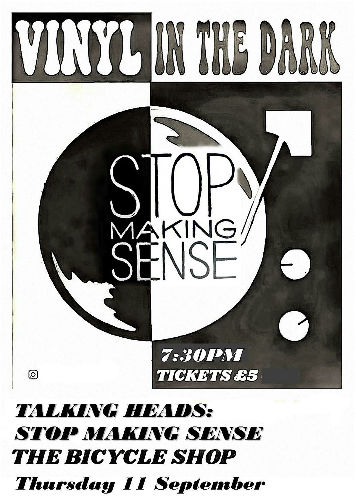 Vinyl in the Dark: Talking Heads, Stop Making Sense