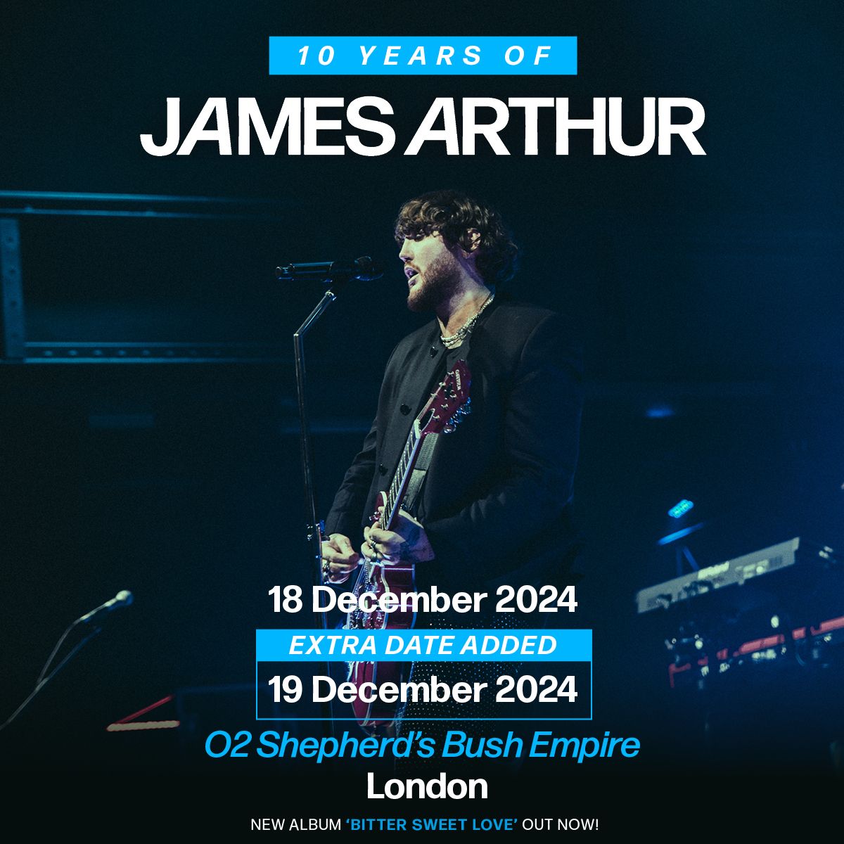 James Arthur London Tickets
