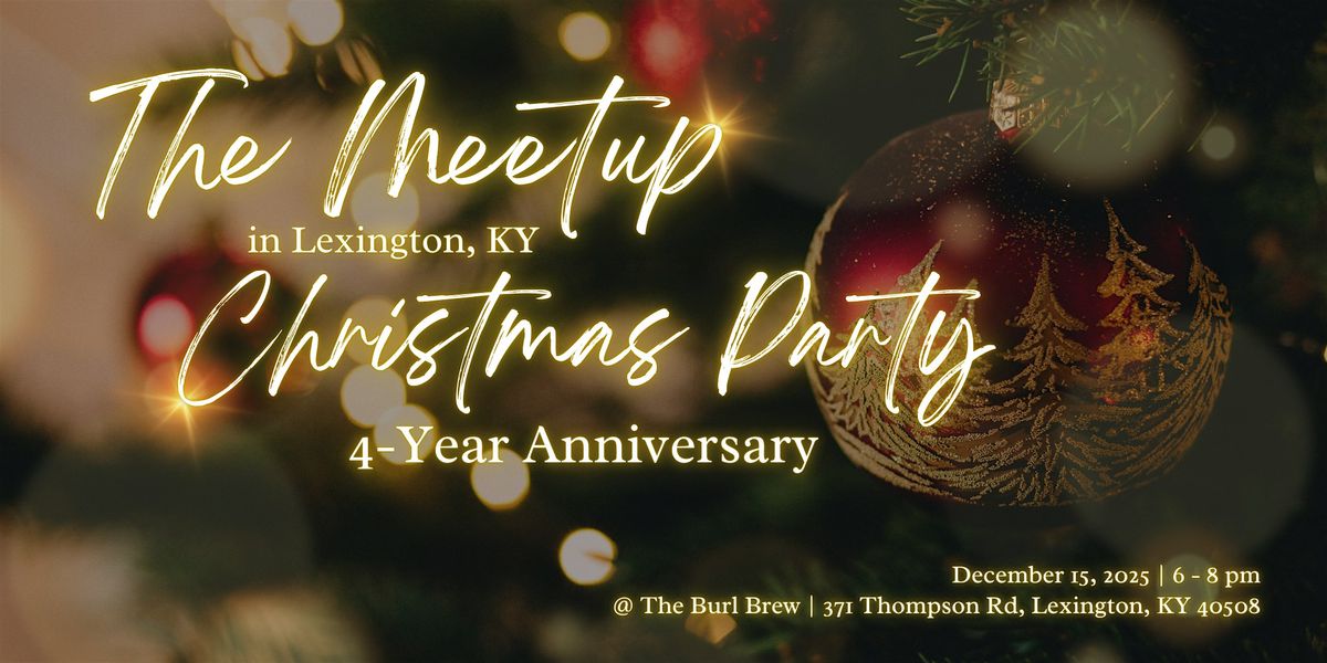 Lexington Real Estate Networking Meet Up Christmas Party!