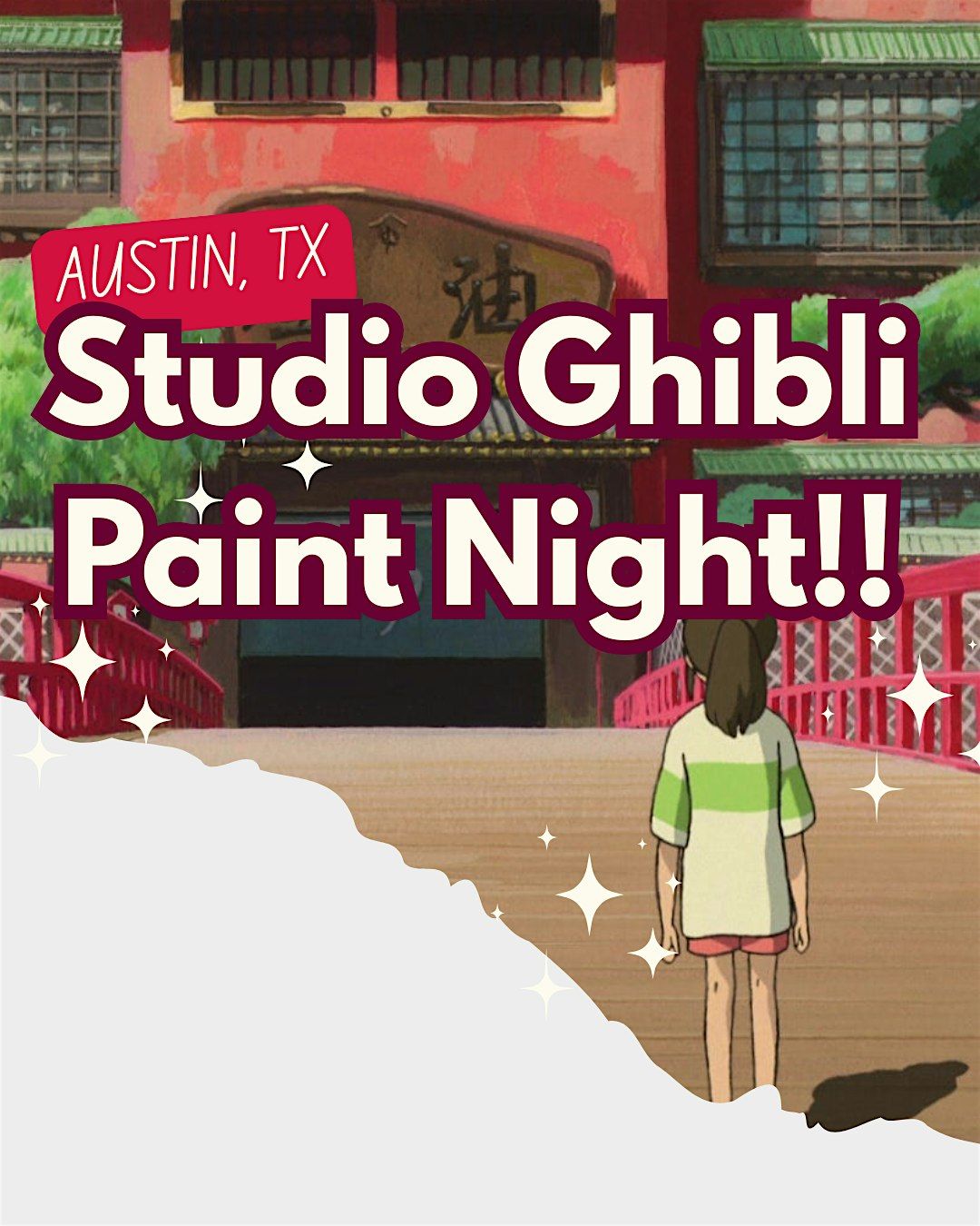 Studio Ghibli Paint Night