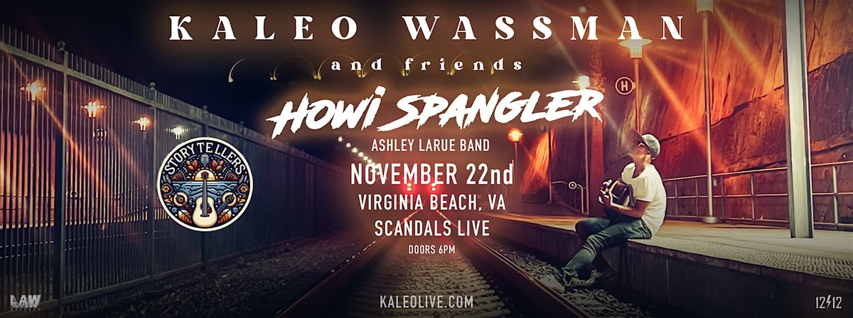 KALEO WASSMAN OF PEPPER & HOWI SPANGLER OF BALLYHOO!