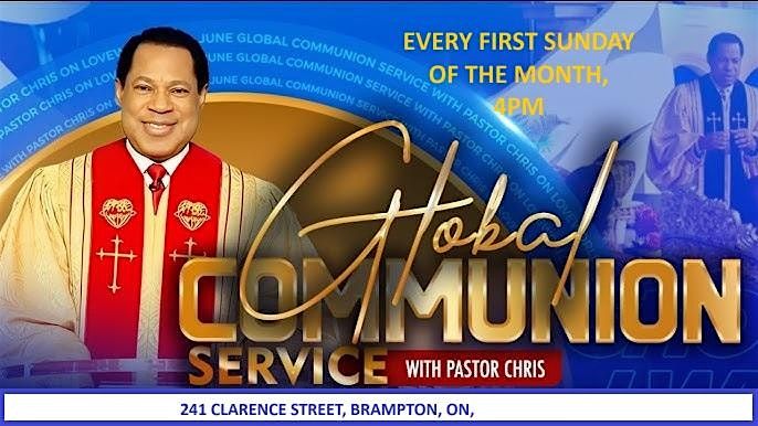 COMMUNION SERVICE WITH PASTOR CHRIS