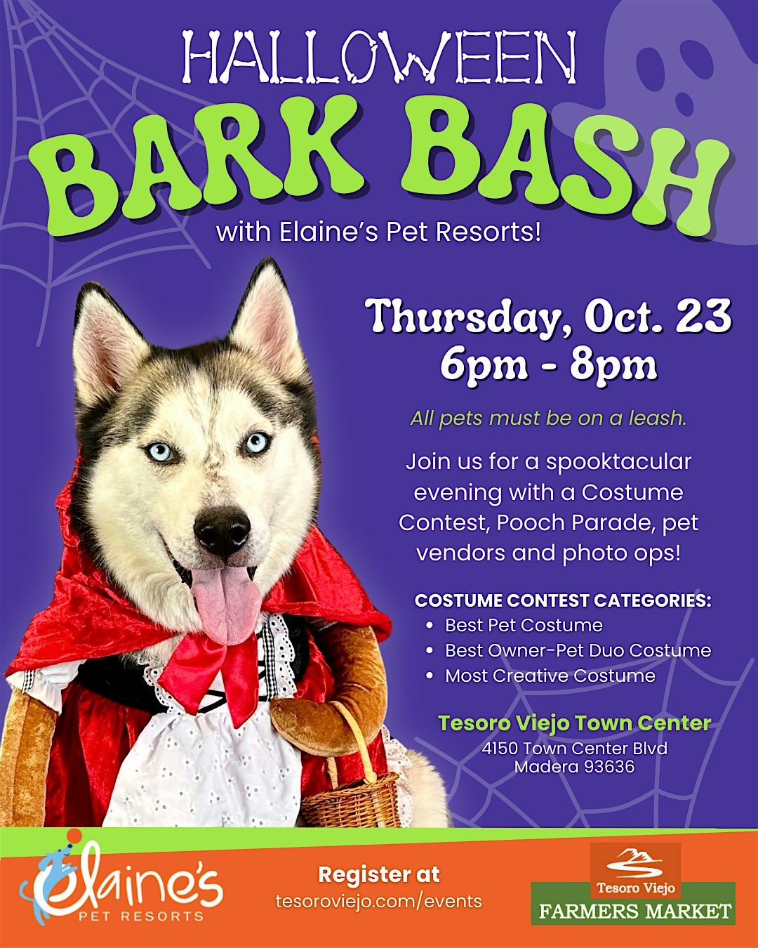 Halloween Bark Bash