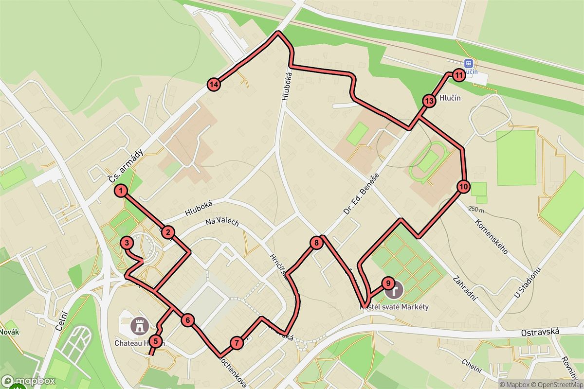 Hlu\u010d\u00edn Audio Tour: Echoes of Beech Trees and Timeless Foundations