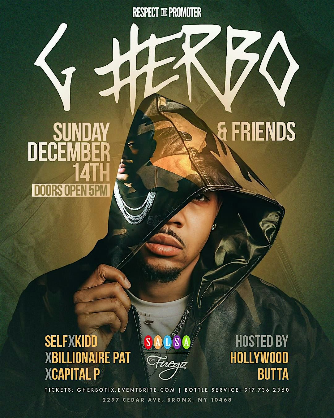 "ANY GIVEN SUNDAY" The Biggest Brunch & Day Party EVER Hosted By G HERBO!