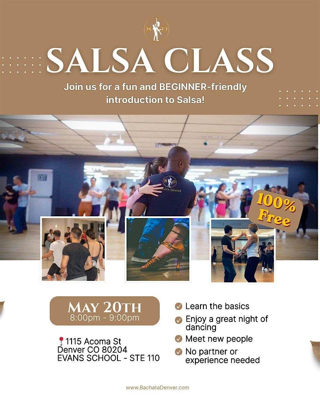 FREE SALSA CLASS For Beginners