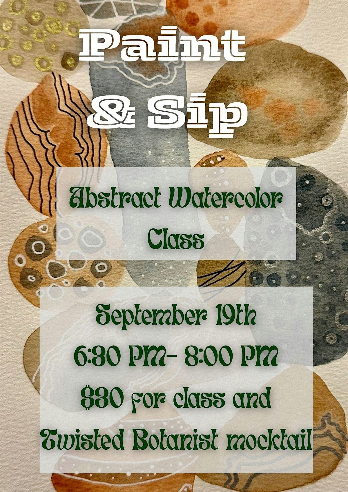 Paint and Sip