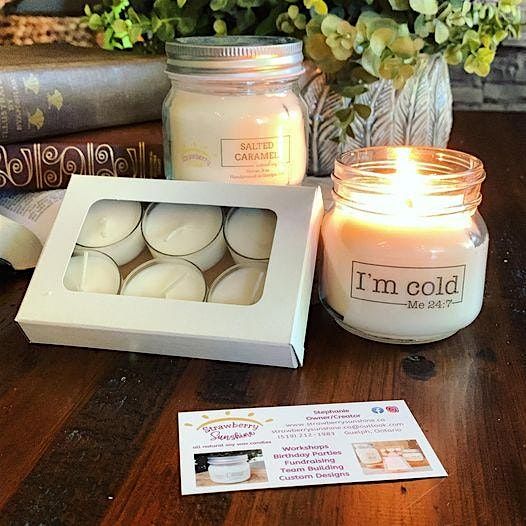 Candle Making Workshop @ Strawberry Sunshine Candles & Beyond (October)