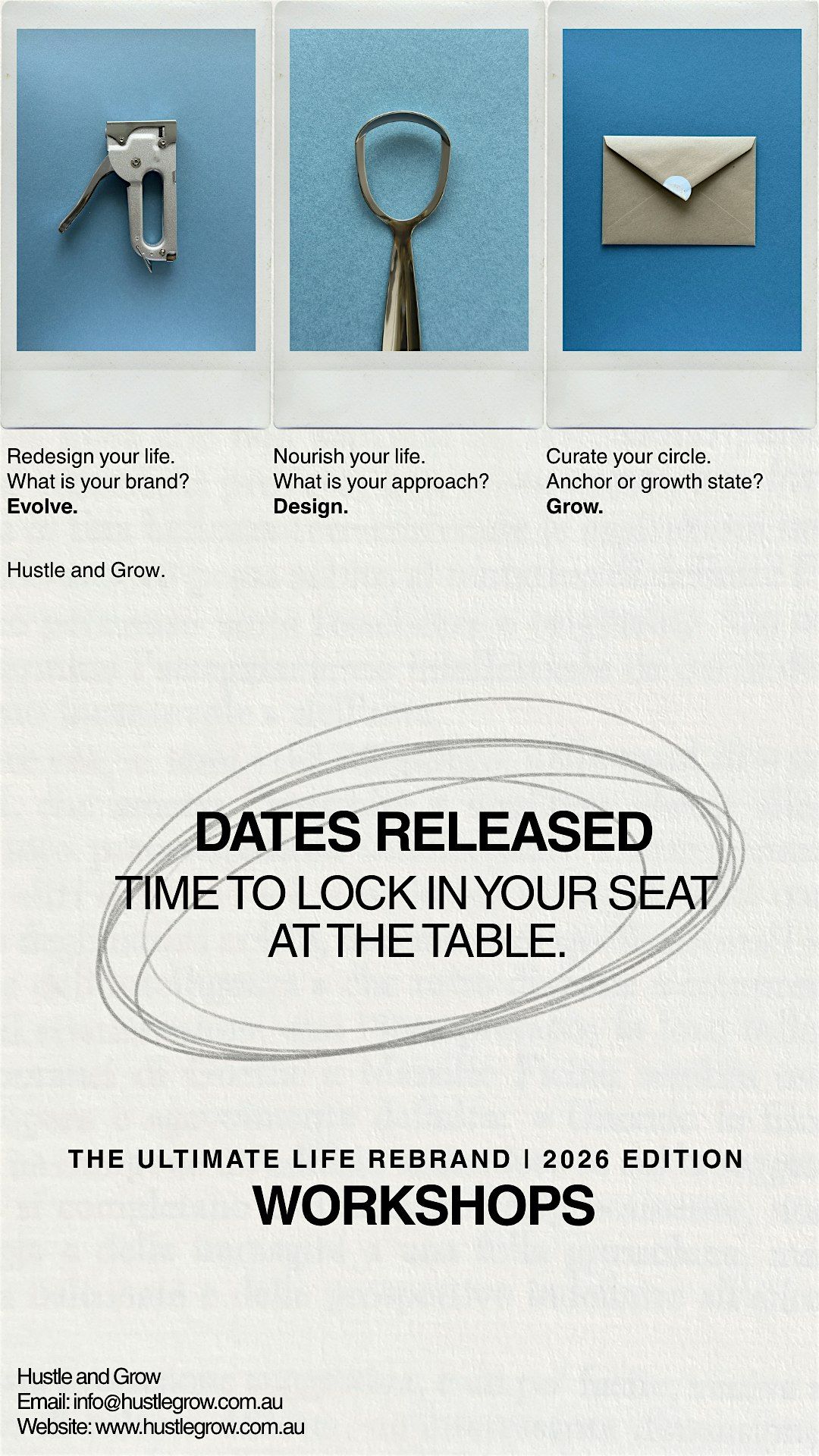 Time for a Life Rebrand 2hr Workshop - your new Era, stepping into 2026.