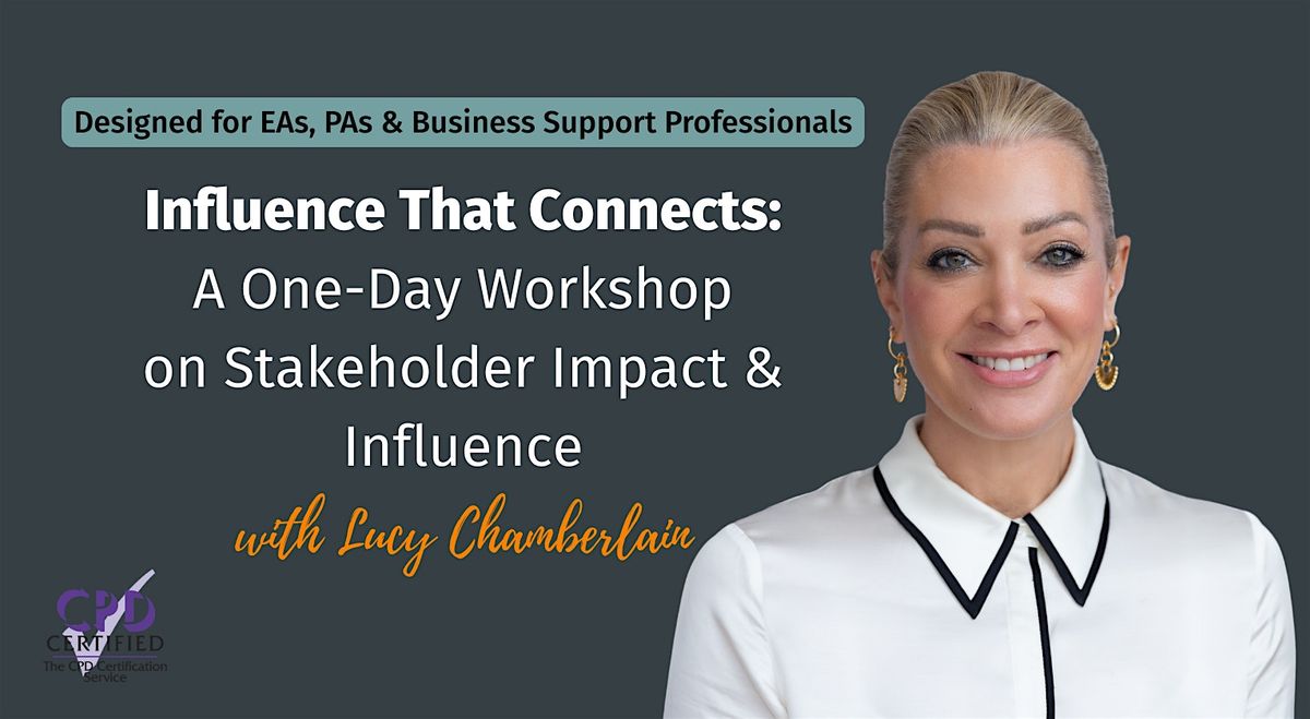 Influence That Connects: One-Day Workshop on Stakeholder Impact & Influence