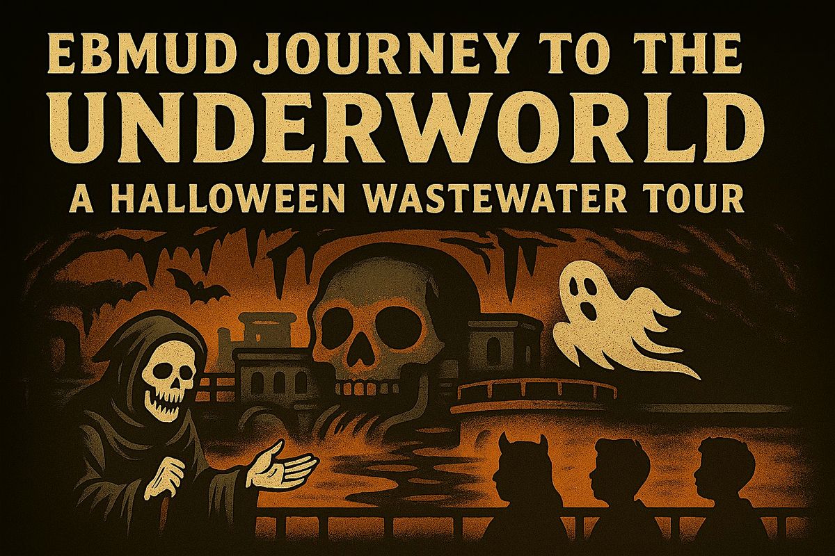 EBMUD Underworld: A Halloween Wastewater Tour, 10am (must be 10yo+)